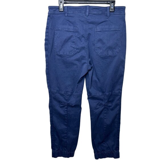 Anthropologie Womens The Richie Slim Joggers Tapered Leg Mid-Rise Pants Size 12 - Picture 4 of 16